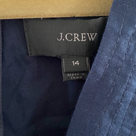 NWT j.crew ikat faux wrap dress - Picture 4 of 12